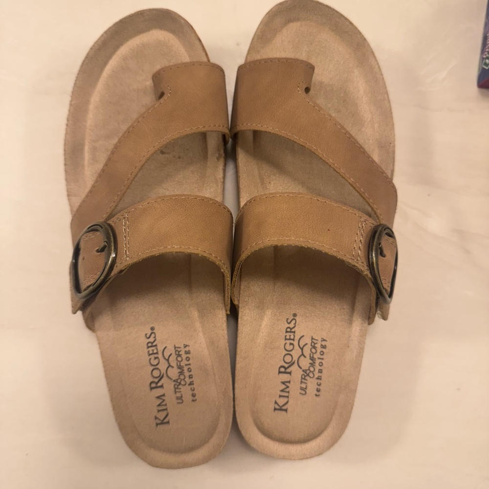 Kim Rogers Buckle Strap Sandals